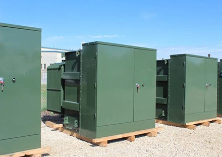 2500kva 33kv a 415v Transformador montado en almohadilla trifásico a EE. UU.